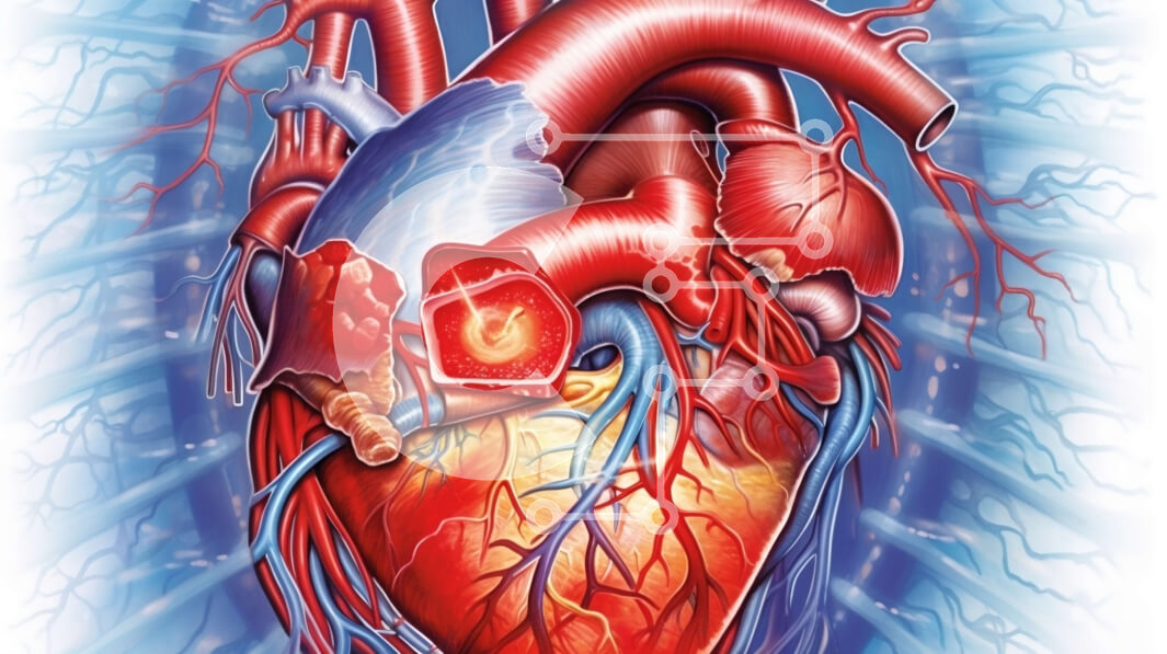 Intra Συλλεκτικό Ξύλινο Παζλ Plywood  4mm - Ανθρώπινη Ανατομία Καρδιάς - Ζωτικό Όργανο του Ανθρώπινου Σώματος Σε Ξύλινο Κουτί - Διαστάσεις Puzzle: 10x10 cm – 25 κομμάτια