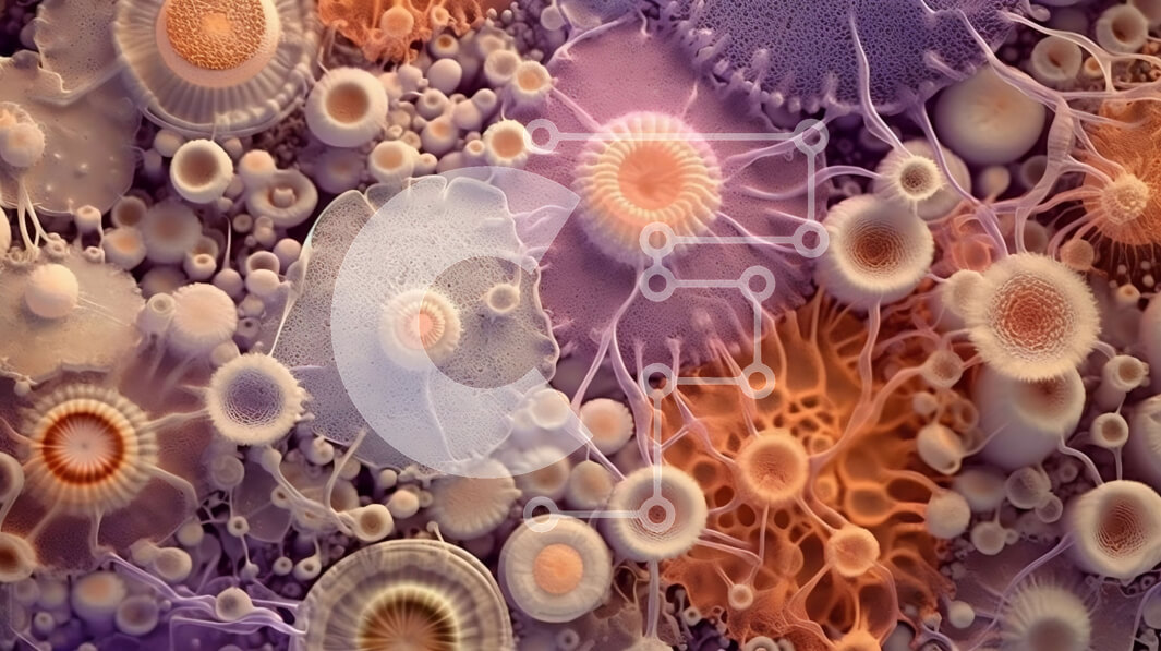 Intra Συλλεκτικό Ξύλινο Παζλ Plywood  4mm - Όμορφη εικόνα της πολύχρωμης μέδουσας που επιπλέει στον ωκεανό Σε Ξύλινο Κουτί - Διαστάσεις: 10x10 cm – 25 κομμάτια