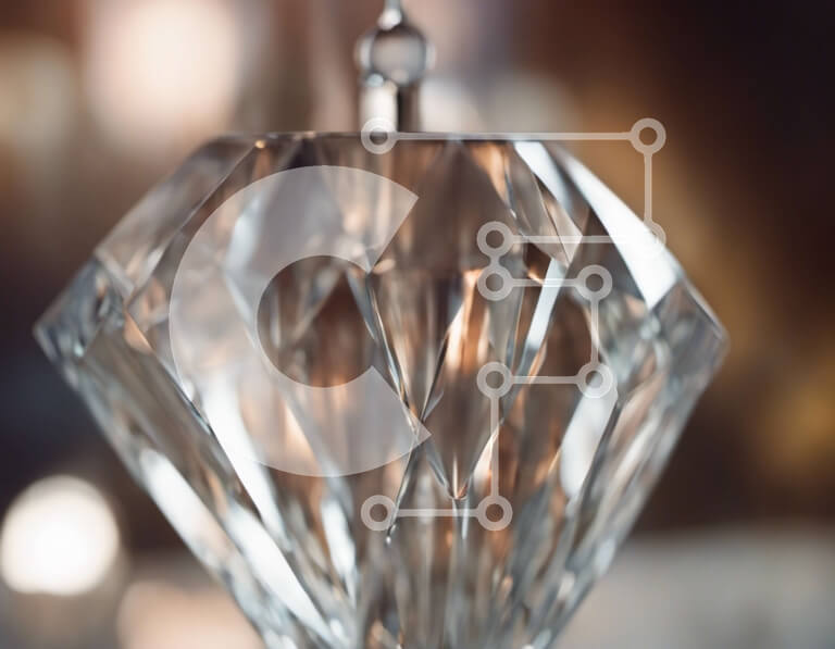 Intra Συλλεκτικό Ξύλινο Παζλ Plywood  4mm - Clear Glass Chandelier in a Room Σε Ξύλινο Κουτί - Διαστάσεις Puzzle: 10x10 cm – 25 κομμάτια