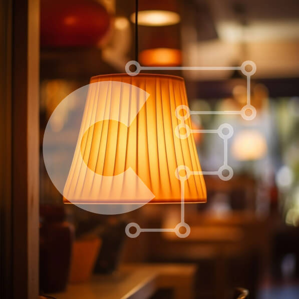 Intra Συλλεκτικό Ξύλινο Παζλ Plywood  4mm - Δωμάτιο με χαμηλό φωτισμό με τραπέζι και καρέκλες Σε Ξύλινο Κουτί - Διαστάσεις Puzzle: 10x10 cm – 25 κομμάτια