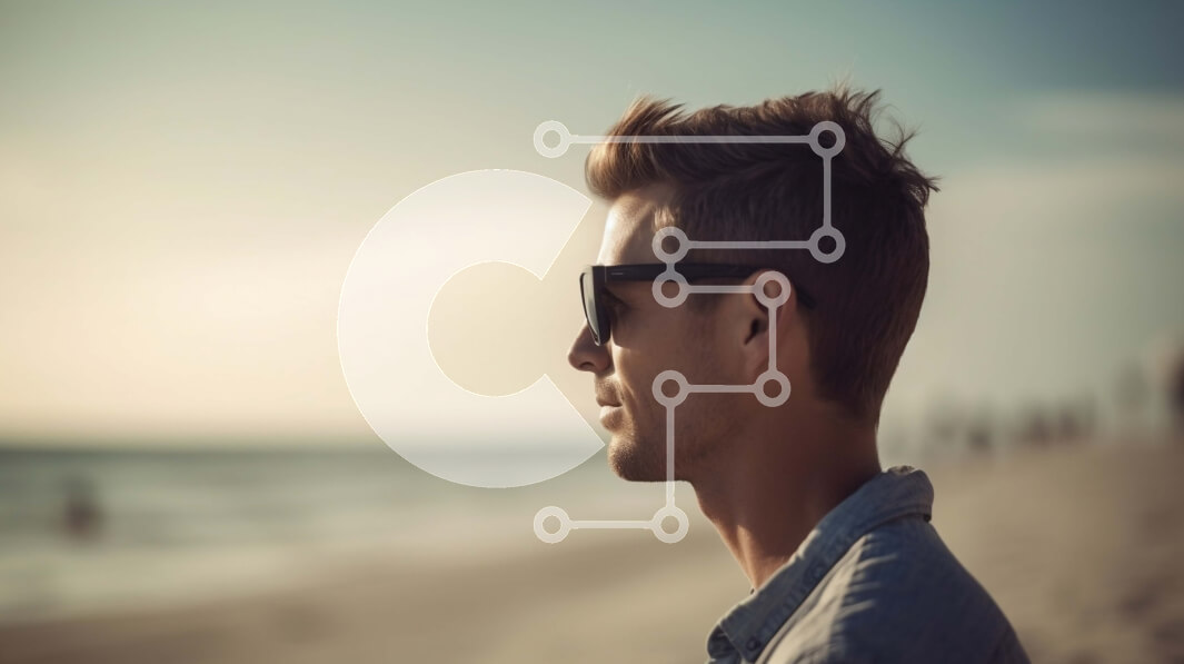 Intra Συλλεκτικό Ξύλινο Παζλ Plywood  4mm - Εκπληκτική εικόνα του ανθρώπου στην παραλία να παρακολουθεί ένα ηλιοβασίλεμα Σε Ξύλινο Κουτί - Διαστάσεις Puzzle: 10x10 cm – 25 κομμάτια