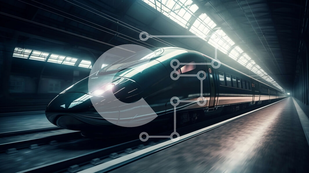 Intra Συλλεκτικό Ξύλινο Παζλ Plywood  4mm - Τρένο υψηλής ταχύτητας στη σήραγγα - Γρήγορη και αποτελεσματική μεταφορά Σε Ξύλινο Κουτί - Διαστάσεις Puzzle: 10x10 cm – 25 κομμάτια