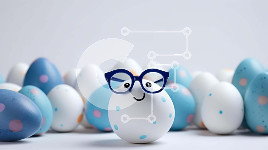 Intra Συλλεκτικό Ξύλινο Παζλ Plywood  4mm - Πασχαλινά αυγά με ποτήρια - έννοια γιορτής διακοπών Σε Ξύλινο Κουτί - Διαστάσεις: 10x10 cm – 25 κομμάτια