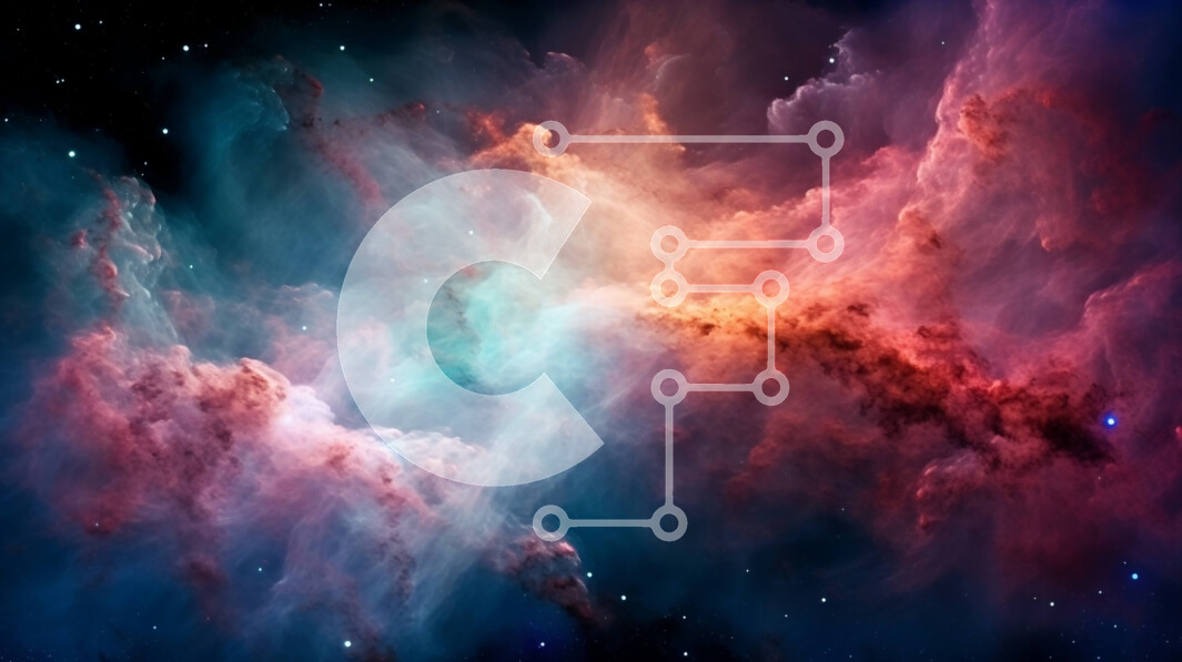 Intra Συλλεκτικό Ξύλινο Παζλ Plywood  4mm - Εκπληκτική εικόνα ενός νεφελώματος που περιβάλλεται από αστέρια Σε Ξύλινο Κουτί - Διαστάσεις: 10x10 cm – 25 κομμάτια