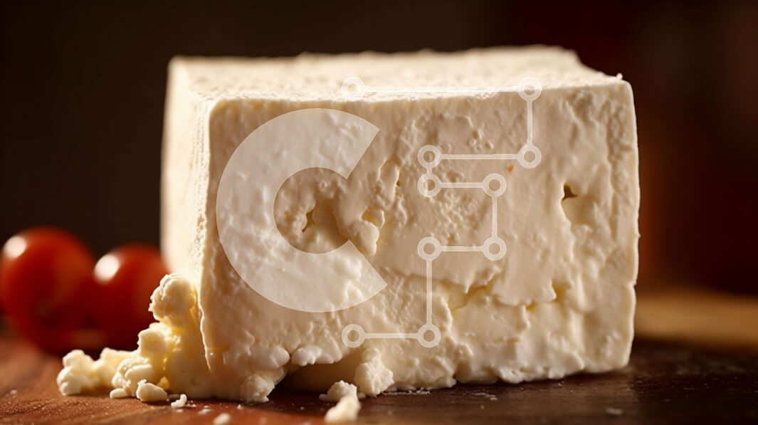 Σετ των 2 Intra Συλλεκτικό Ξύλινο Παζλ Plywood  4mm - Νόστιμο σνακ με λευκό τυρί και ντοματίνια σε ξύλινο ξύλο κοπής Σε Ξύλινο Κουτί - Διαστάσεις: 10x10 cm – 25 κομμάτια