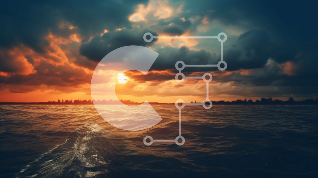 Intra Συλλεκτικό Ξύλινο Παζλ Plywood  4mm - Εκπληκτική εικόνα ενός ηλιοβασιλέματος πάνω από τον ωκεανό με σύννεφα καταιγίδας Σε Ξύλινο Κουτί - Διαστάσεις: 10x10 cm – 25 κομμάτια