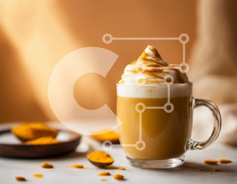 Σετ των 2 Intra Συλλεκτικό Ξύλινο Παζλ Plywood  4mm - Φλιτζάνι καφέ με σαντιγί και κανέλα στο πλάι Σε Ξύλινο Κουτί - Διαστάσεις: 10x10 cm – 25 κομμάτια