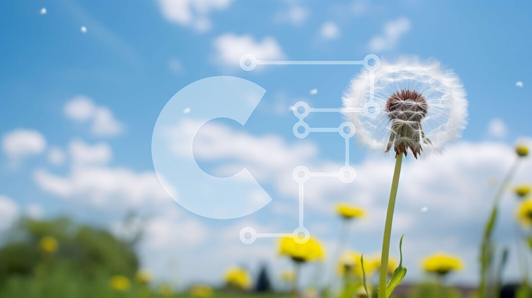 Intra Συλλεκτικό Ξύλινο Παζλ Plywood  4mm - Ανθισμένη πικραλίδα σε ένα ανοιχτό χωράφι με πεταλούδες Σε Ξύλινο Κουτί - Διαστάσεις: 10x10 cm – 25 κομμάτια