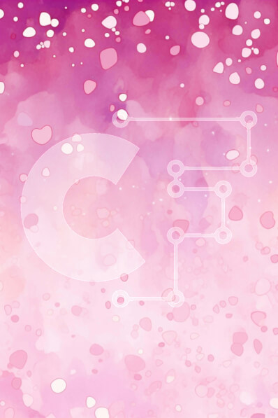 Intra Συλλεκτικό Ξύλινο Παζλ Plywood  4mm - Ροζ και μωβ φόντο ακουαρέλας με λευκές κουκκίδες Σε Ξύλινο Κουτί - Διαστάσεις Puzzle: 10x10 cm – 25 κομμάτια