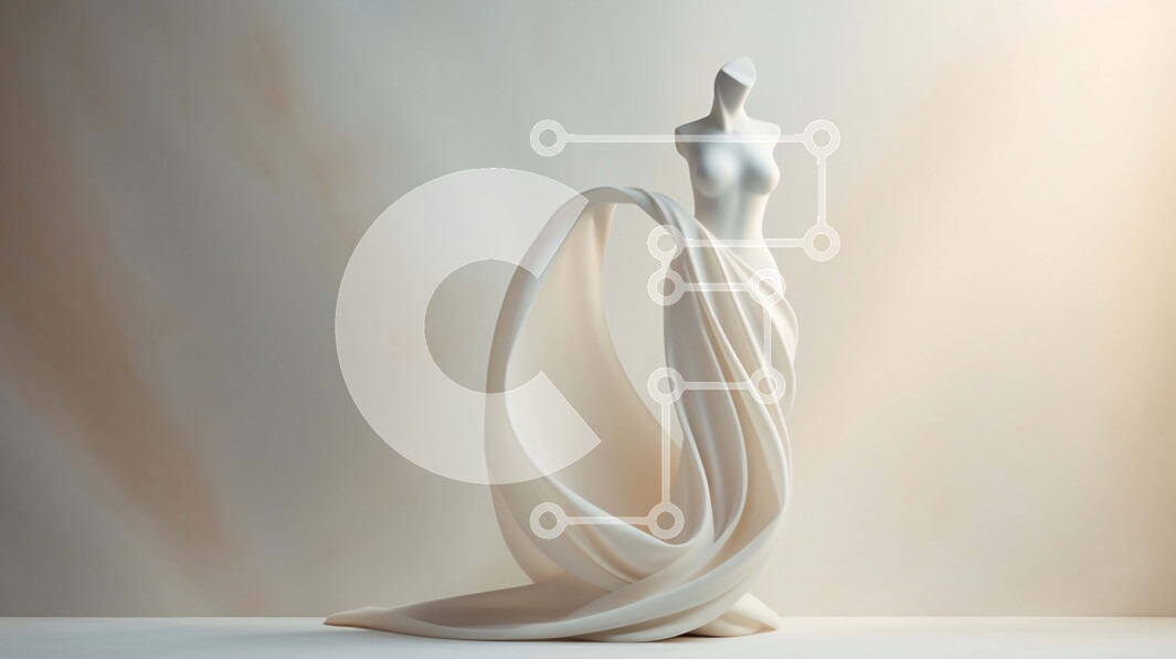 Intra Συλλεκτικό Ξύλινο Παζλ Plywood  4mm - Λευκό γλυπτό με ντραπέ φόρεμα σε πρώτο πλάνο Σε Ξύλινο Κουτί - Διαστάσεις Puzzle: 10x10 cm – 25 κομμάτια