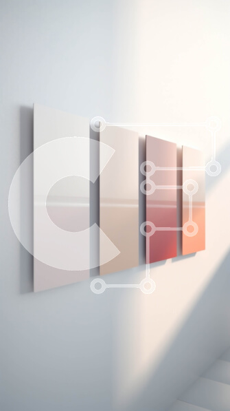 Intra Συλλεκτικό Ξύλινο Παζλ Plywood  4mm - Ζωντανά κουφώματα σε λευκό τοίχο - έμπνευση εσωτερικού σχεδιασμού Σε Ξύλινο Κουτί - Διαστάσεις Puzzle: 10x10 cm – 25 κομμάτια