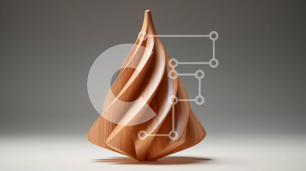 Intra Συλλεκτικό Ξύλινο Παζλ Plywood  4mm - Ανάποδα γλυπτό δέντρου από ξύλο Σε Ξύλινο Κουτί - Διαστάσεις Puzzle: 10x10 cm – 25 κομμάτια