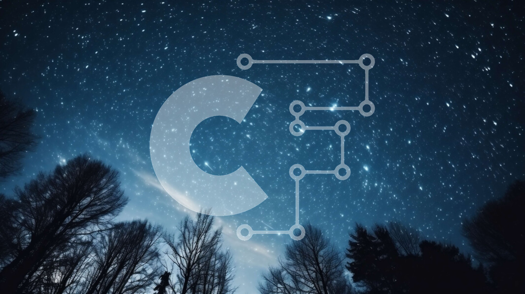 Intra Συλλεκτικό Ξύλινο Παζλ Plywood  4mm - Εκπληκτική εικόνα ενός έναστρου νυχτερινού ουρανού με γυμνά δέντρα Σε Ξύλινο Κουτί - Διαστάσεις: 10x10 cm – 25 κομμάτια