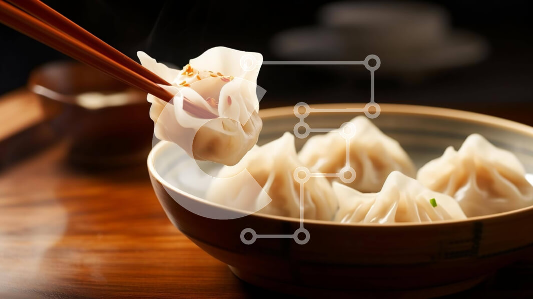 Σετ των 2 Intra Συλλεκτικό Ξύλινο Παζλ Plywood  4mm - Ζυμαρικά και τσάι εμπνευσμένα από την Ασία Σε Ξύλινο Κουτί - Διαστάσεις: 10x10 cm – 25 κομμάτια