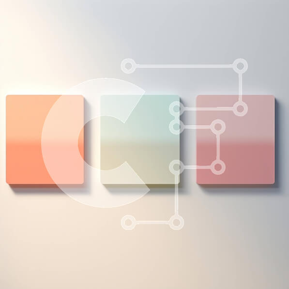 Intra Συλλεκτικό Ξύλινο Παζλ Plywood  4mm - Ζωντανά χρωματιστά τετράγωνα σε λευκό τοίχο - αφηρημένη τέχνη Σε Ξύλινο Κουτί - Διαστάσεις Puzzle: 10x10 cm – 25 κομμάτια