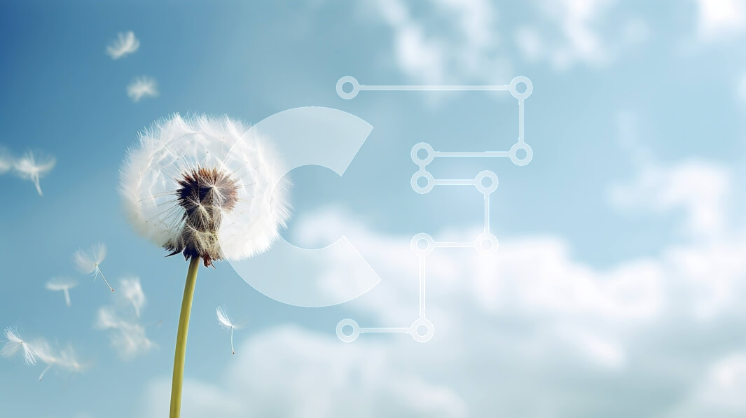 Intra Συλλεκτικό Ξύλινο Παζλ Plywood  4mm - Ενιαία πικραλίδα που φυσά σπόρους στον αέρα Σε Ξύλινο Κουτί - Διαστάσεις: 10x10 cm – 25 κομμάτια