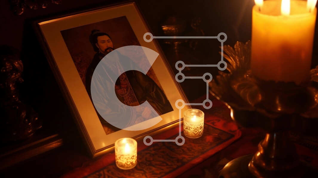 Intra Συλλεκτικό Ξύλινο Παζλ Plywood  4mm - Πλαισιωμένο πορτρέτο ενός ηλικιωμένου άνδρα σε ένα γαλήνιο περιβάλλον Σε Ξύλινο Κουτί - Διαστάσεις Puzzle: 10x10 cm – 25 κομμάτια