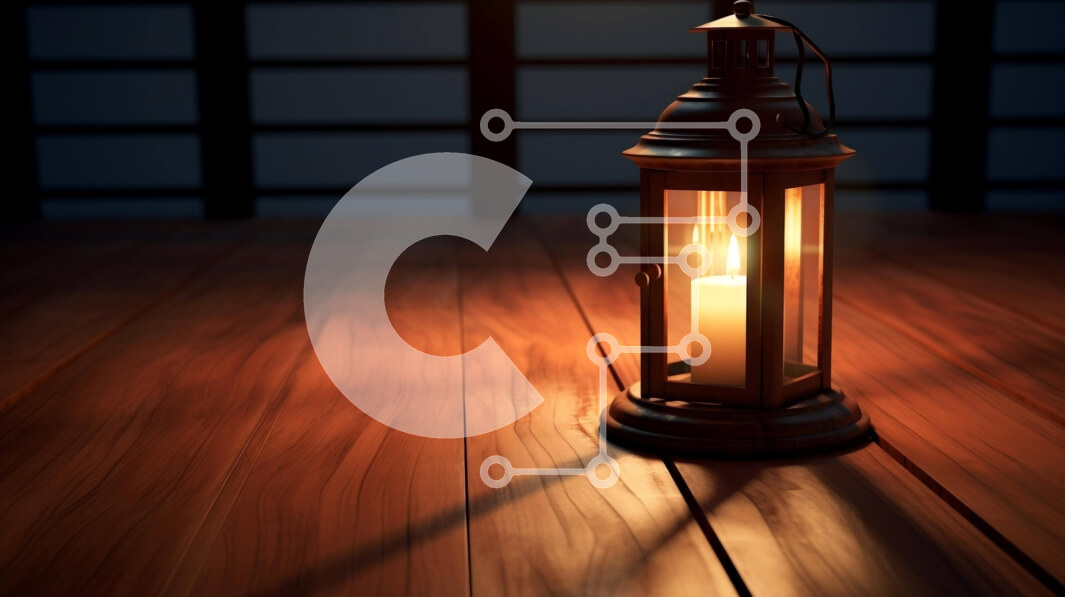 Intra Συλλεκτικό Ξύλινο Παζλ Plywood  4mm - Παλιομοδίτικο φανάρι με ένα αναμμένο κερί σε ένα ξύλινο τραπέζι Σε Ξύλινο Κουτί - Διαστάσεις Puzzle: 10x10 cm – 25 κομμάτια