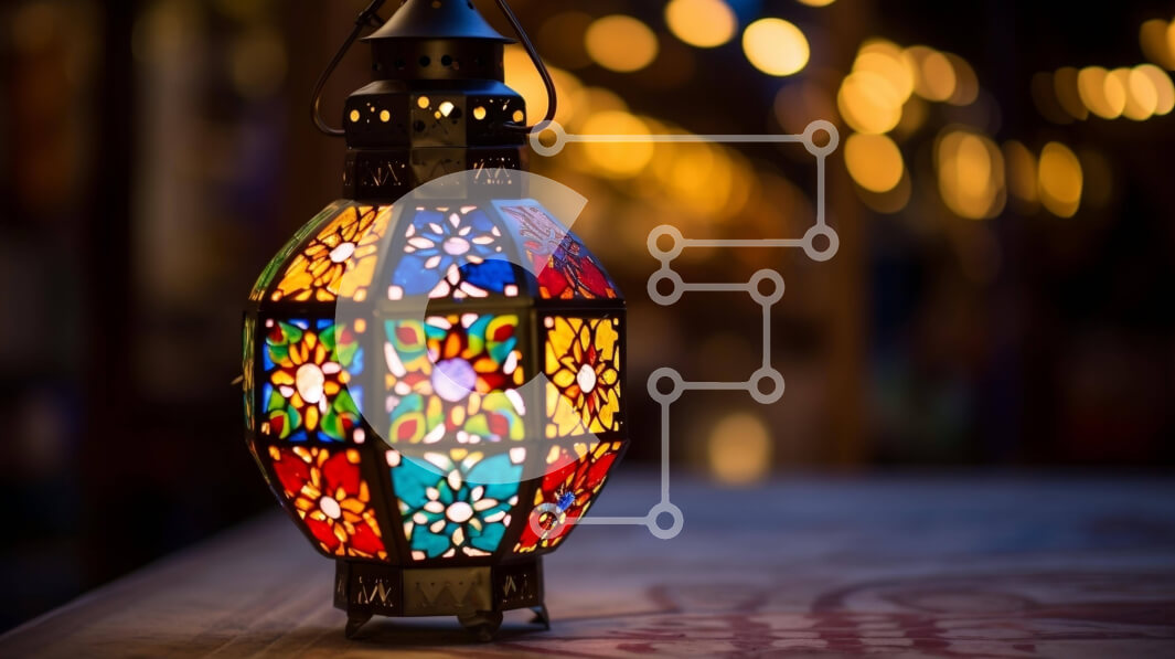 Intra Συλλεκτικό Ξύλινο Παζλ Plywood  4mm - Ζωντανό φανάρι από βιτρό στο τραπέζι Σε Ξύλινο Κουτί - Διαστάσεις Puzzle: 10x10 cm – 25 κομμάτια