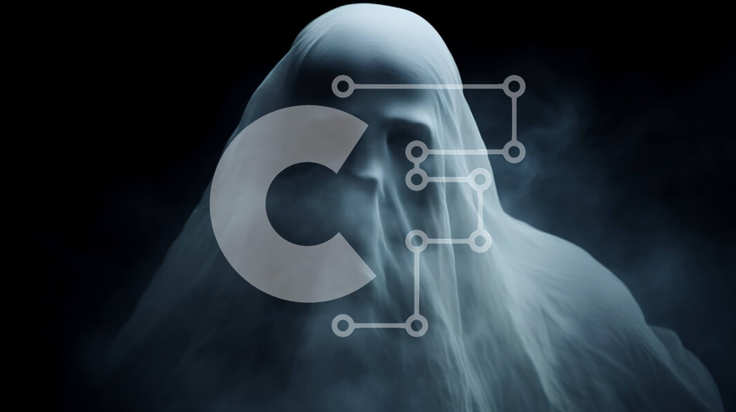 Intra Συλλεκτικό Ξύλινο Παζλ Plywood  4mm - Haunted Ghostly Figure στο Dark with Smoke Σε Ξύλινο Κουτί - Διαστάσεις Puzzle: 10x10 cm – 25 κομμάτια