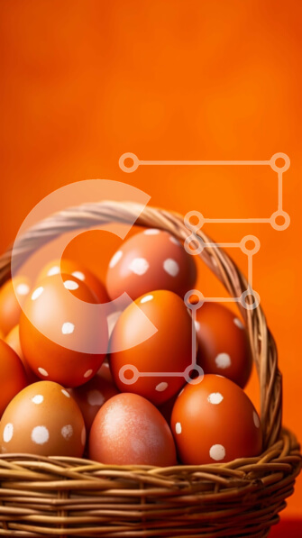 Intra Συλλεκτικό Ξύλινο Παζλ Plywood  4mm - Ποικιλία από φρέσκα αυγά στο καλάθι Σε Ξύλινο Κουτί - Διαστάσεις: 10x10 cm – 25 κομμάτια