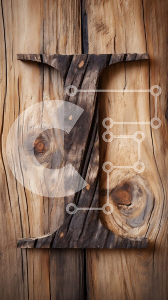 Intra Συλλεκτικό Ξύλινο Παζλ Plywood  4mm - Vintage ξύλινη σανίδα με σκαλιστό 'L' για ρουστίκ γοητεία Σε Ξύλινο Κουτί - Διαστάσεις Puzzle: 10x10 cm – 25 κομμάτια