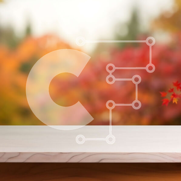 Intra Συλλεκτικό Ξύλινο Παζλ Plywood  4mm - Φθινοπωρινά φύλλα σφενδάμου σε ξύλινο τραπέζι Σε Ξύλινο Κουτί - Διαστάσεις: 10x10 cm – 25 κομμάτια