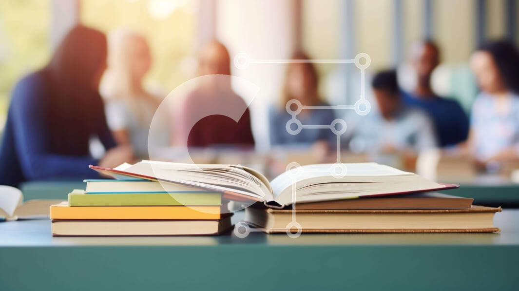 Intra Συλλεκτικό Ξύλινο Παζλ Plywood  4mm - Ανοιχτό βιβλίο στο τραπέζι με ομάδα ανθρώπων που μελετούν Σε Ξύλινο Κουτί - Διαστάσεις Puzzle: 10x10 cm – 25 κομμάτια