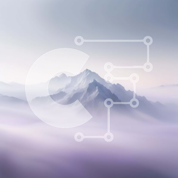 Intra Συλλεκτικό Ξύλινο Παζλ Plywood  4mm - Μαγευτική οροσειρά με χιονισμένες κορυφές και συννεφιασμένο ουρανό Σε Ξύλινο Κουτί - Διαστάσεις: 10x10 cm – 25 κομμάτια