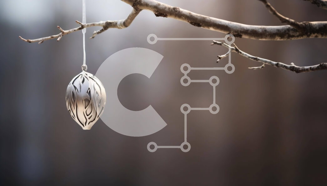 Intra Συλλεκτικό Ξύλινο Παζλ Plywood  4mm - Μεταλλικό στολίδι που κρέμεται από κλαδί δέντρου Σε Ξύλινο Κουτί - Διαστάσεις Puzzle: 10x10 cm – 25 κομμάτια