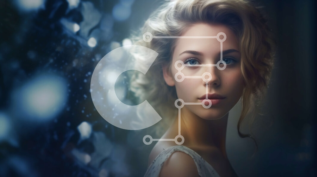 Σετ των 2 Intra Συλλεκτικό Ξύλινο Παζλ Plywood  4mm - Ζοφερή εικόνα μιας εκπληκτικής γυναίκας με λευκό φόρεμα με μπλε μάτια Σε Ξύλινο Κουτί - Διαστάσεις: 10x10 cm – 25 κομμάτια