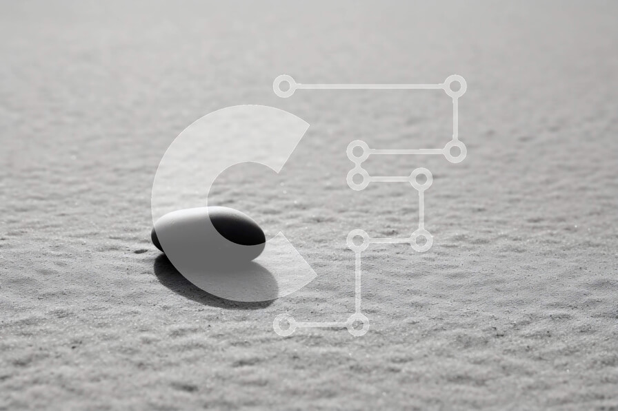 Intra Συλλεκτικό Ξύλινο Παζλ Plywood  4mm - Μονόπετρο στην άμμο σε μαύρο και άσπρο Σε Ξύλινο Κουτί - Διαστάσεις: 10x10 cm – 25 κομμάτια