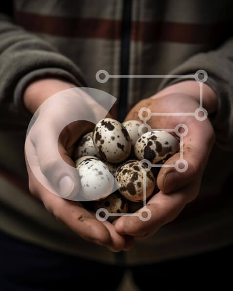 Intra Συλλεκτικό Ξύλινο Παζλ Plywood  4mm - Συλλογή από βρώμικα αυγά Σε Ξύλινο Κουτί - Διαστάσεις: 10x10 cm – 25 κομμάτια