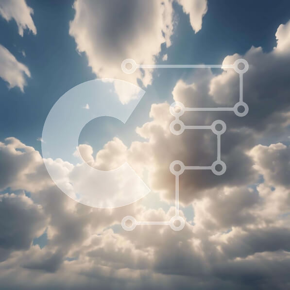 Intra Συλλεκτικό Ξύλινο Παζλ Plywood  4mm - Συννεφιασμένος ουρανός με έντονο φως του ήλιου Σε Ξύλινο Κουτί - Διαστάσεις Puzzle: 10x10 cm – 25 κομμάτια