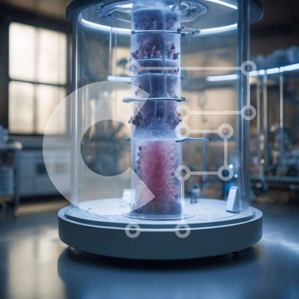 Intra Συλλεκτικό Ξύλινο Παζλ Plywood  4mm - Εργαστηριακό Γυάλινο Δοχείο με Υγρό Σε Ξύλινο Κουτί - Διαστάσεις Puzzle: 10x10 cm – 25 κομμάτια