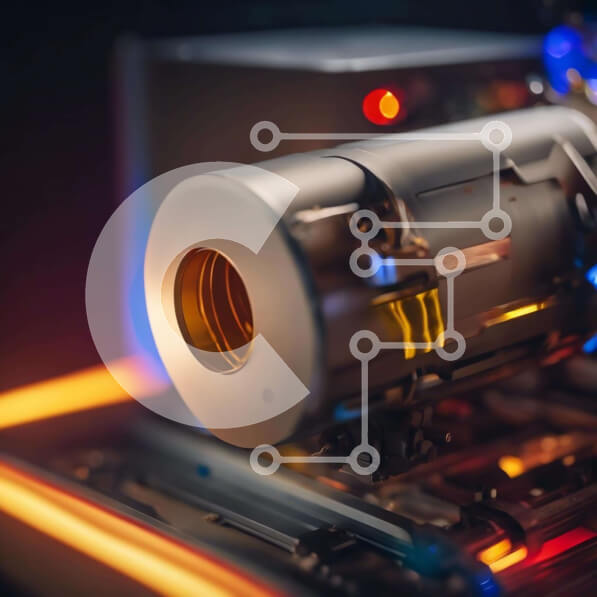 Intra Συλλεκτικό Ξύλινο Παζλ Plywood  4mm - Μεταλλική συσκευή εκπομπής φωτός για επιστημονική έρευνα Σε Ξύλινο Κουτί - Διαστάσεις Puzzle: 10x10 cm – 25 κομμάτια