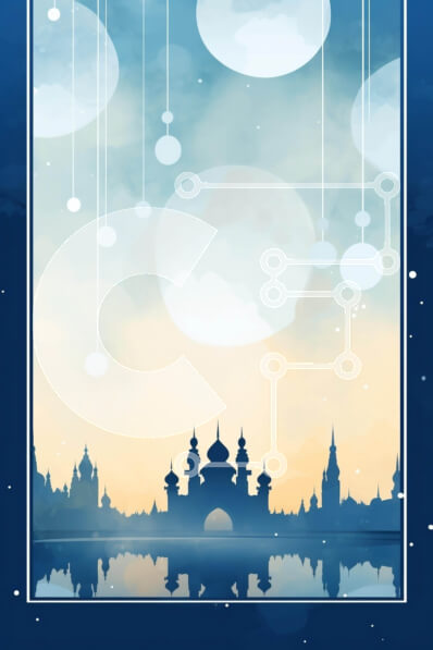 Intra Συλλεκτικό Ξύλινο Παζλ Plywood  4mm - Αφίσα αστικό τοπίο με πολύχρωμα μπαλόνια Σε Ξύλινο Κουτί - Διαστάσεις Puzzle: 10x10 cm – 25 κομμάτια