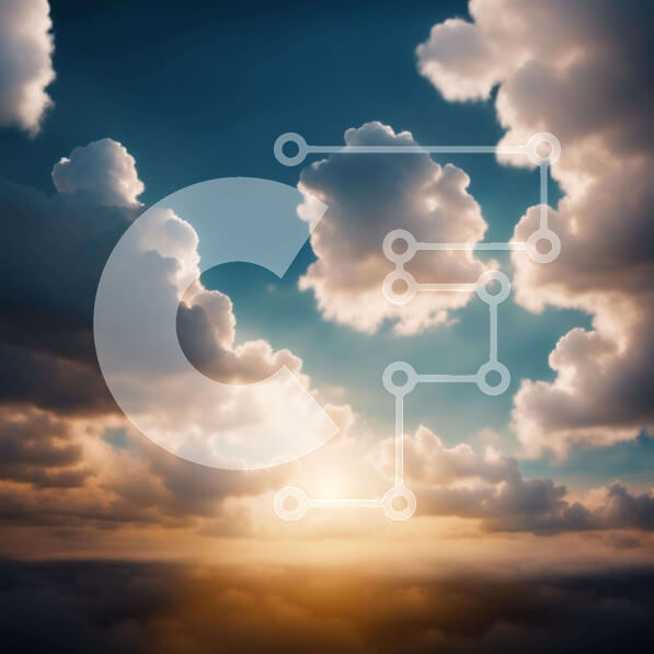 Intra Συλλεκτικό Ξύλινο Παζλ Plywood  4mm - Δονούμενο ηλιοβασίλεμα πίσω από τον συννεφιασμένο ουρανό Σε Ξύλινο Κουτί - Διαστάσεις Puzzle: 10x10 cm – 25 κομμάτια