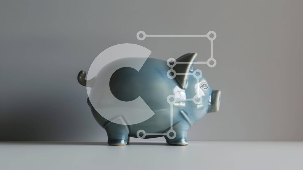 Intra Συλλεκτικό Ξύλινο Παζλ Plywood  4mm - Μπλε κουμπαράς στο άδειο τραπέζι Σε Ξύλινο Κουτί - Διαστάσεις: 10x10 cm – 25 κομμάτια