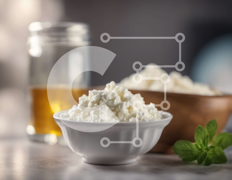 Σετ των 2 Intra Συλλεκτικό Ξύλινο Παζλ Plywood  4mm - Cottage Cheese με ελαιόλαδο και μέντα Σε Ξύλινο Κουτί - Διαστάσεις: 10x10 cm – 25 κομμάτια