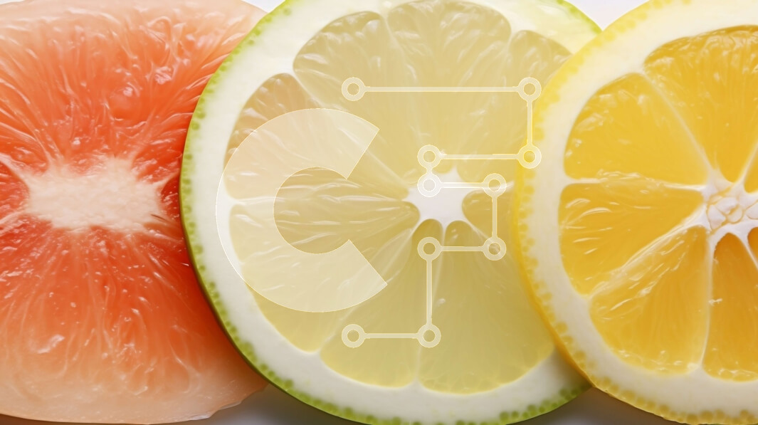 Σετ των 2 Intra Συλλεκτικό Ξύλινο Παζλ Plywood  4mm - Φέτες εσπεριδοειδών - γκρέιπφρουτ, λεμόνι, πορτοκάλι και λάιμ Σε Ξύλινο Κουτί - Διαστάσεις: 10x10 cm – 25 κομμάτια