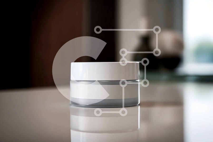 Intra Συλλεκτικό Ξύλινο Παζλ Plywood  4mm - Κομψή εσωτερική διακόσμηση με λευκό κεραμικό βάζο και θέα στην πόλη στο ηλιοβασίλεμα Σε Ξύλινο Κουτί - Διαστάσεις Puzzle: 10x10 cm – 25 κομμάτια