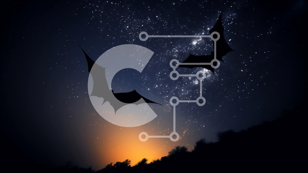 Intra Συλλεκτικό Ξύλινο Παζλ Plywood  4mm - Σαγηνευτική εικόνα με νυχτερίδες που πετούν με πανσέληνο Σε Ξύλινο Κουτί - Διαστάσεις: 10x10 cm – 25 κομμάτια