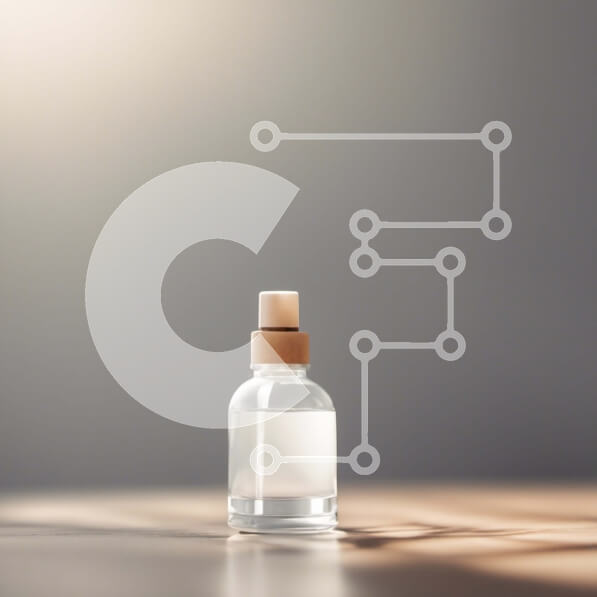 Σετ των 2 Intra Συλλεκτικό Ξύλινο Παζλ Plywood  4mm - Διαυγές υγρό σε γυάλινο μπουκάλι με ακροφύσιο ψεκασμού Σε Ξύλινο Κουτί - Διαστάσεις: 10x10 cm – 25 κομμάτια