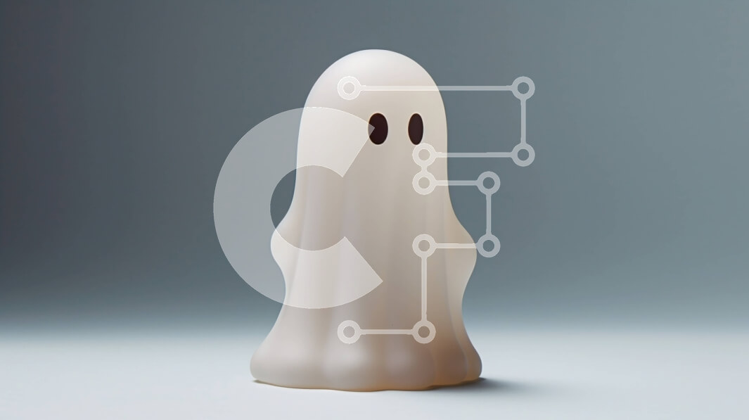 Intra Συλλεκτικό Ξύλινο Παζλ Plywood  4mm - Λευκό φωτιστικό φάντασμα σε γκρι φόντο Σε Ξύλινο Κουτί - Διαστάσεις: 10x10 cm – 25 κομμάτια