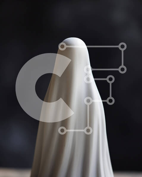 Intra Συλλεκτικό Ξύλινο Παζλ Plywood  4mm - Φανταστικό λευκό ειδώλιο σε ξύλο Σε Ξύλινο Κουτί - Διαστάσεις Puzzle: 10x10 cm – 25 κομμάτια