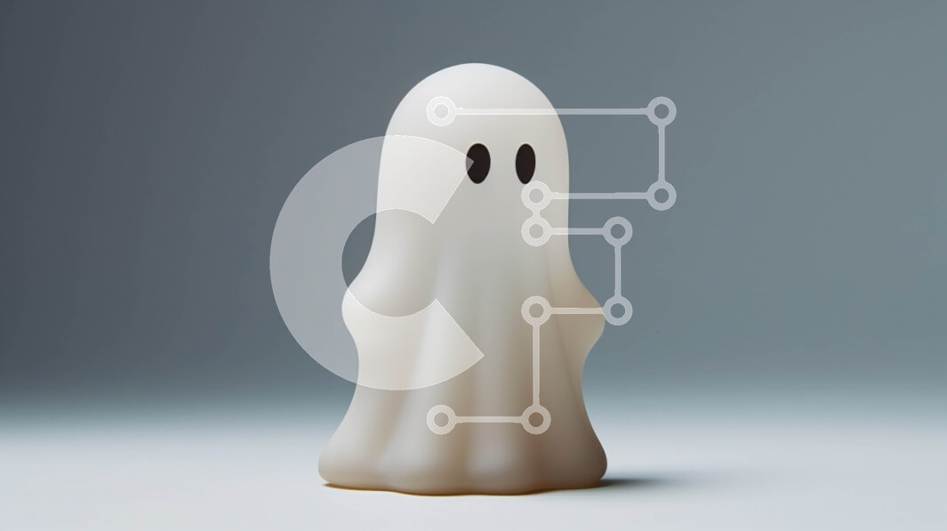 Intra Συλλεκτικό Ξύλινο Παζλ Plywood  4mm - Φωτιστικό σε σχήμα φαντάσματος σε γκρι φόντο Σε Ξύλινο Κουτί - Διαστάσεις: 10x10 cm – 25 κομμάτια