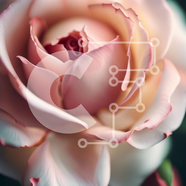 Intra Συλλεκτικό Ξύλινο Παζλ Plywood  4mm - Όμορφη κοντινή λήψη ενός ροζ τριαντάφυλλου με απαλό φωτισμό Σε Ξύλινο Κουτί - Διαστάσεις: 10x10 cm – 25 κομμάτια