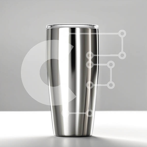 Intra Συλλεκτικό Ξύλινο Παζλ Plywood  4mm - Κομψό και κομψό ποτήρι από ανοξείδωτο ατσάλι Σε Ξύλινο Κουτί - Διαστάσεις: 10x10 cm – 25 κομμάτια