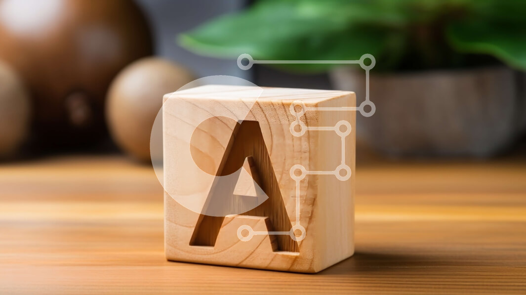 Intra Συλλεκτικό Ξύλινο Παζλ Plywood  4mm - Ξύλινο μπλοκ με σκαλιστό γράμμα 'a' σε ξύλινη επιφάνεια Σε Ξύλινο Κουτί - Διαστάσεις: 10x10 cm – 25 κομμάτια